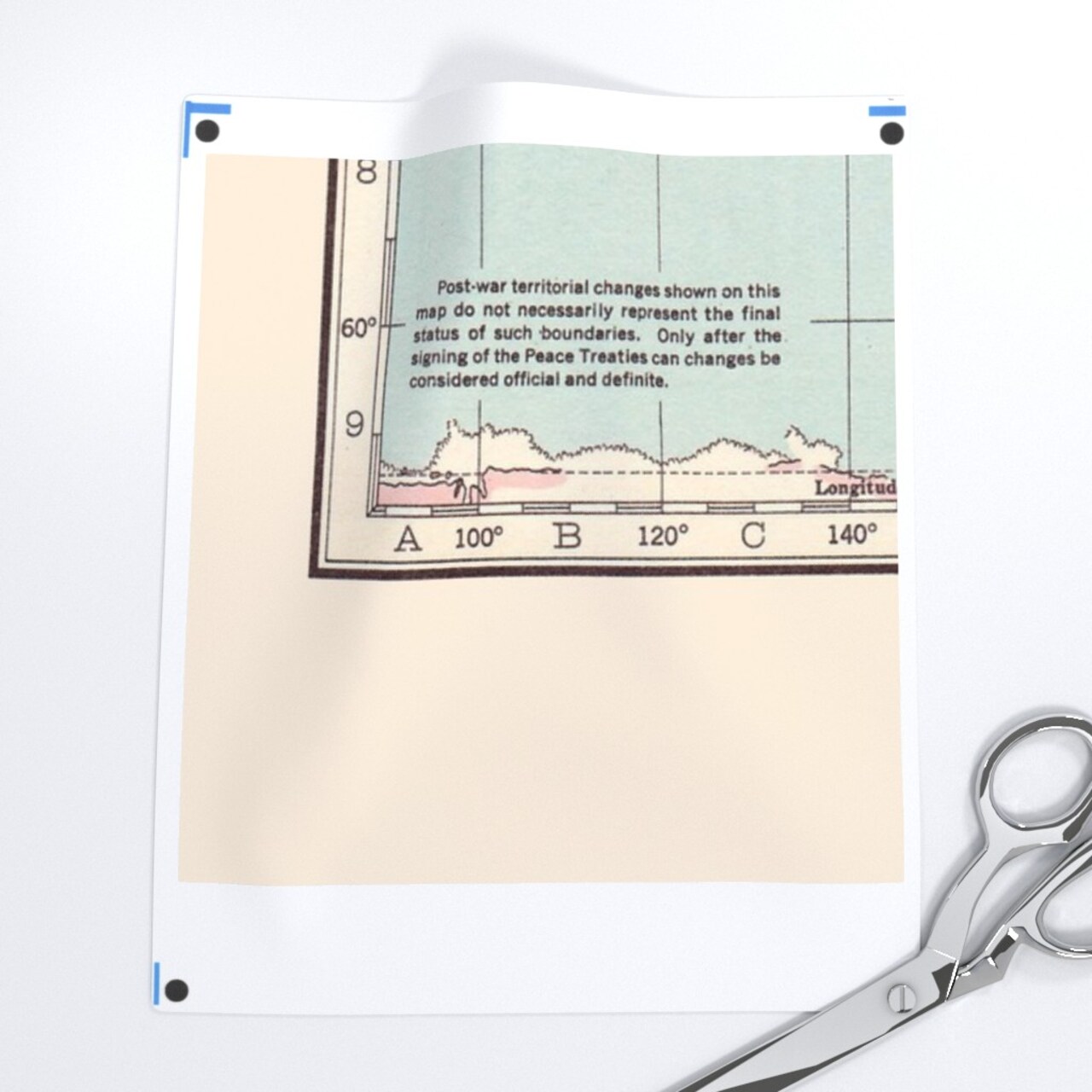 World Map Vintage Colorful Custom Printed Fabric by Spoonflower Various Fabrics by the Yard or Fat Quarter